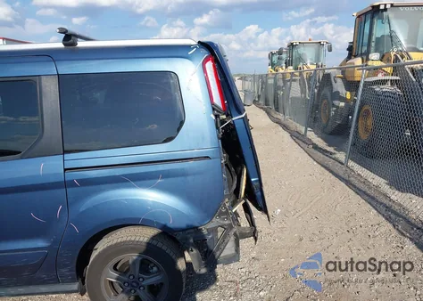 2020 Ford Transit Connect Titanium Passenger from USA, damaged, VIN NM0GE9G27L1448372